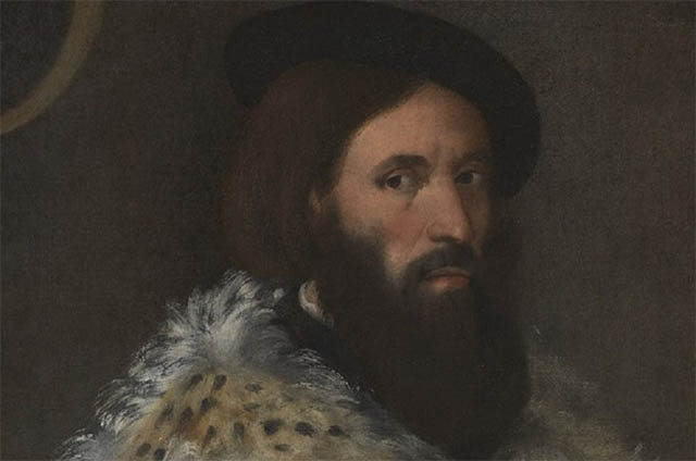 Tiziano Vecellio, ritratto di Girolamo Fracastoro